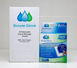 waterproof arm cast cover shower glove product image